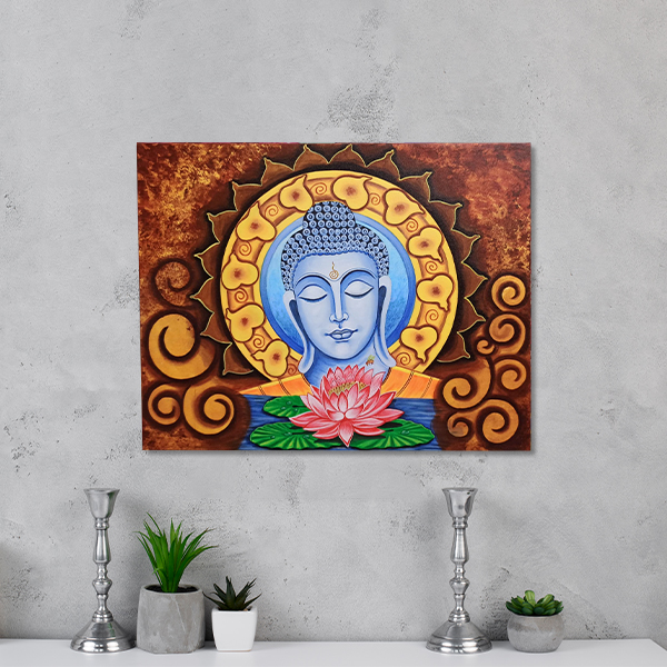 Embrace the peaceful aura of Gautam Buddha that symbolizes wisdom ...