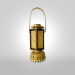 Lamp's soft, diffused light creates a calming ambience, perfect for relaxation or intimate gatherings